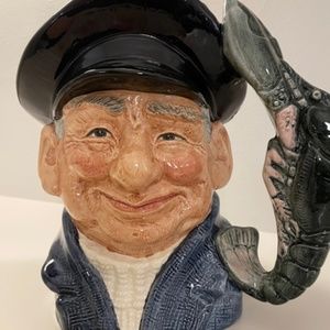 Lobster Man Large Toby Mug
